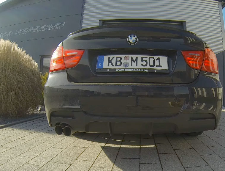 Как превратить дизельный BMW E90 3-й серии в V8