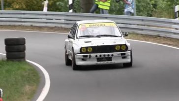BMW E30 Turbo с 870 л.с. в подъёме на холм
