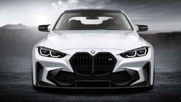 BMW M4 с новой решёткой радиатора и widebody-обвесом