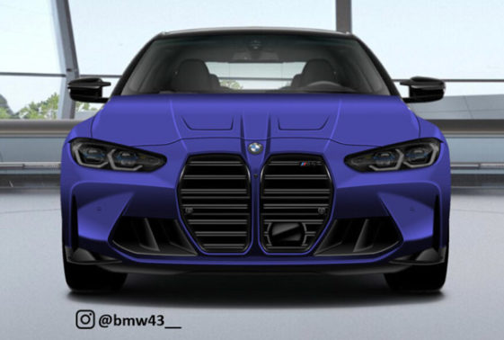 Рендер BMW M3 G80