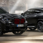 BMW X5 и X6 серии Black Vermilion и BMW X7 в чёрном металлике Frozen Black