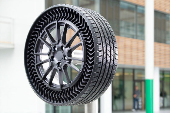 Безвоздушные шины Michelin Airless на MINI Cooper SE