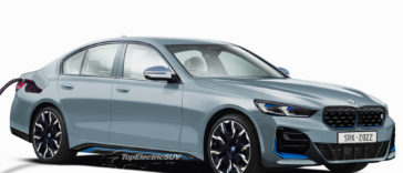 Появились первые рендеры BMW i5 2024 года